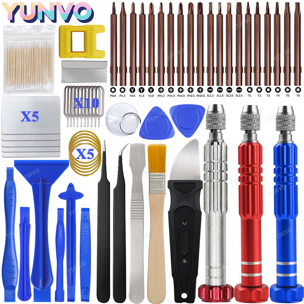 Electronics Repair Service - 58 in 1 정밀 드라이버 세트