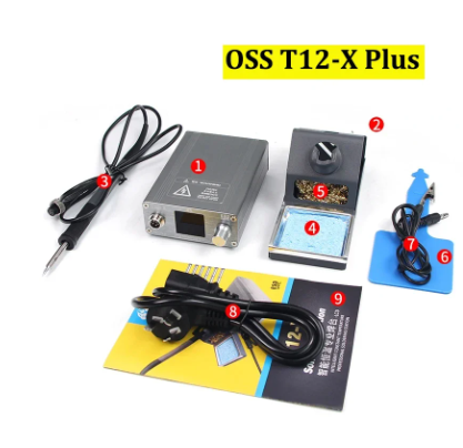 Electronics Repair Plus - OSS T12-X PLUS 납땜 스테이션 전자