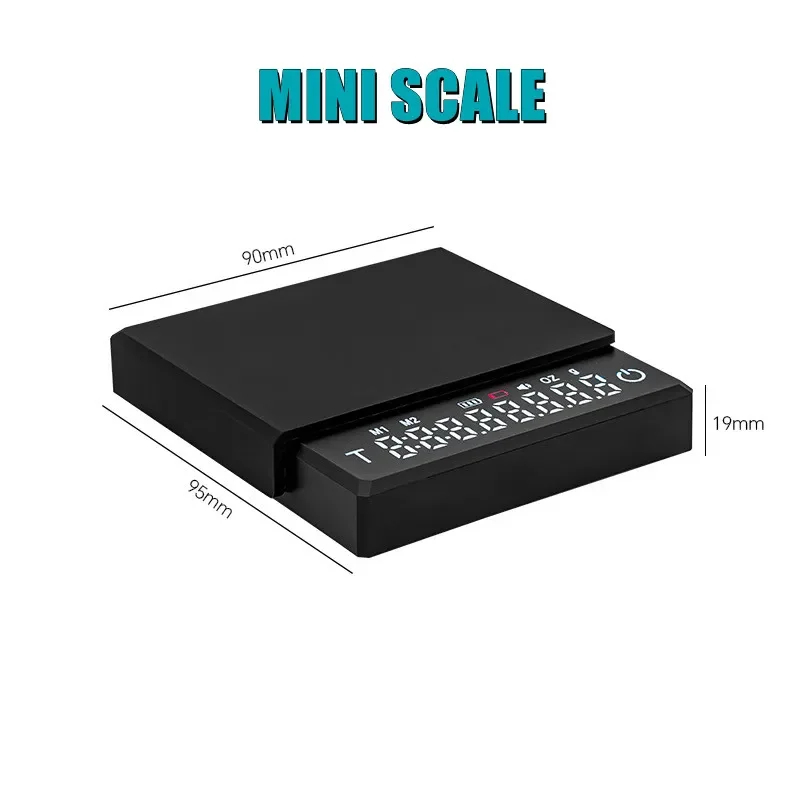 미니 전자 커피 저울 스마트 파우더 물 비율 USB 실 - Electronics Repair Shops 리뷰 및 가격