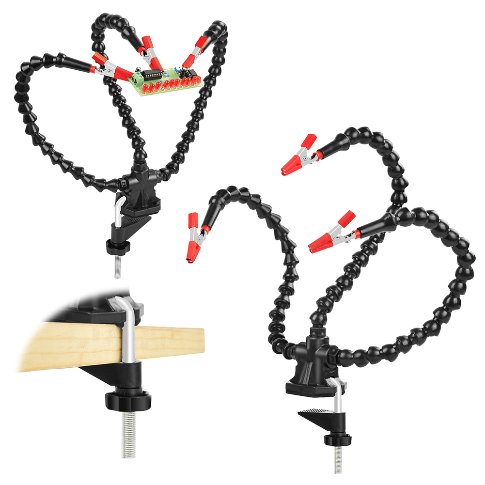 데스크 클램프 납땜 세 번째 손 도구 3/4/5 Pcs - Electronics Repair Shops 리뷰 및 가격