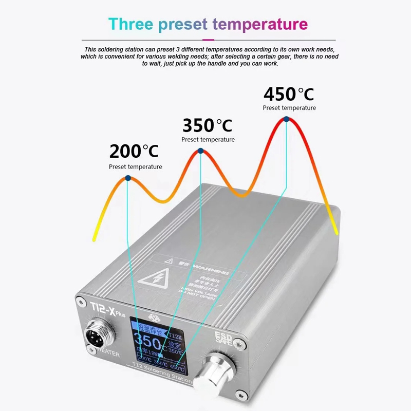 OSS T12-X PLUS 납땜 스테이션 전자 납땜 인 - Electronics Repair Plus 리뷰 및 가격