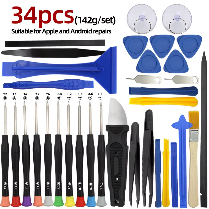 22/34/40/42 in 1 휴대폰 수리 도구 키트  - Electronics Repair Service 리뷰 및 가격
