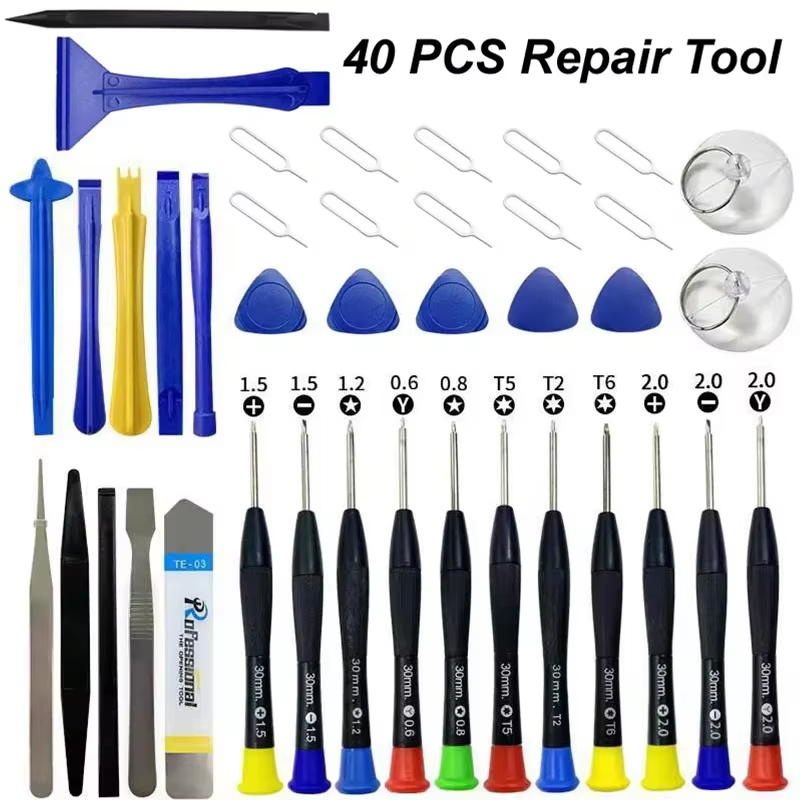 22/34/40/42 in 1 휴대폰 수리 도구 키트  - Electronics Repair Service 리뷰 및 가격