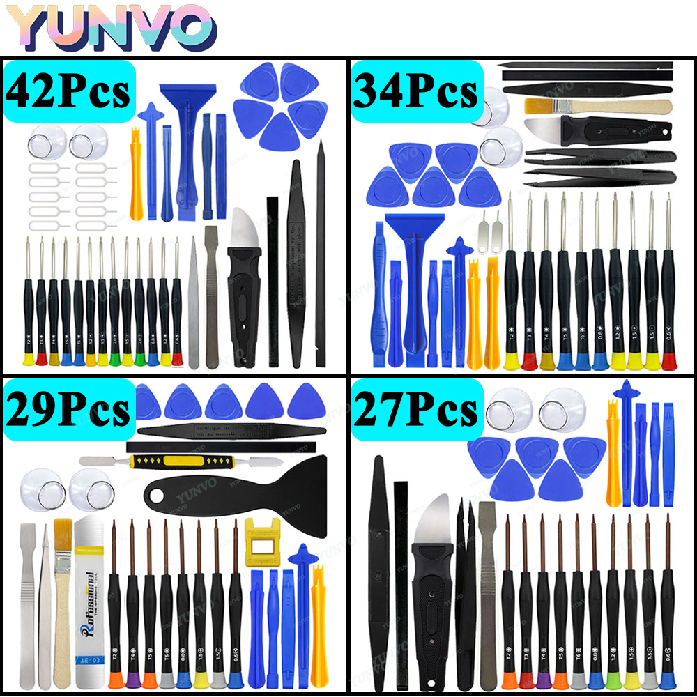 애플 안드로이드용 휴대폰 분해 수리 도구 세트 오프닝  - Electronics Repair Service 리뷰 및 가격