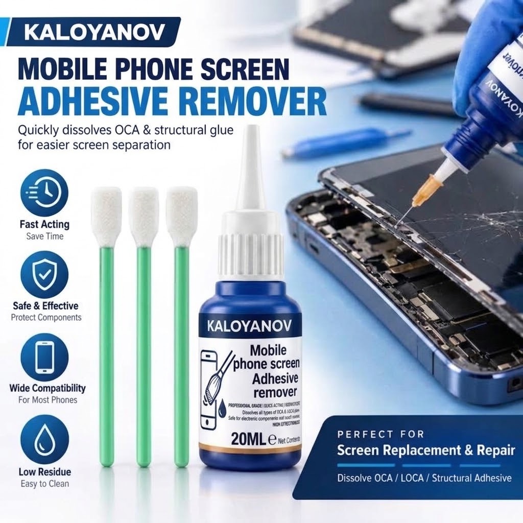 휴대폰 화면 접착제 제거기 정밀 바늘 평면 면봉 LCD - Electronics Repair Shops 리뷰 및 가격