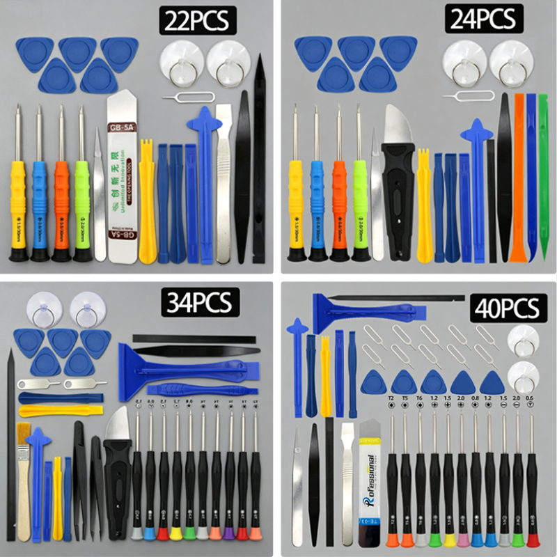 다기능 수리 키트 22/24/34/40개 세트 게임 콘 - Electronics Repair Service 리뷰 및 가격