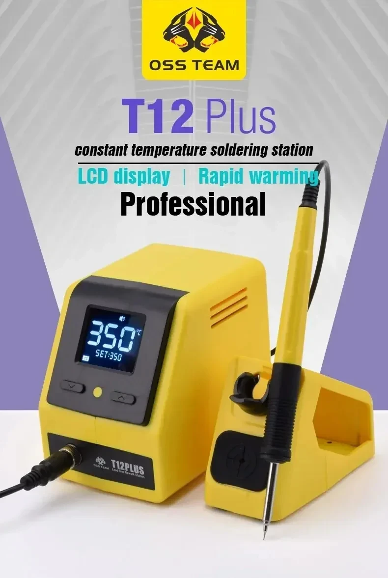 OSS T12 플러스 디지털 납땜 스테이션 세트 (T1 - Electronics Repair Plus 리뷰 및 가격